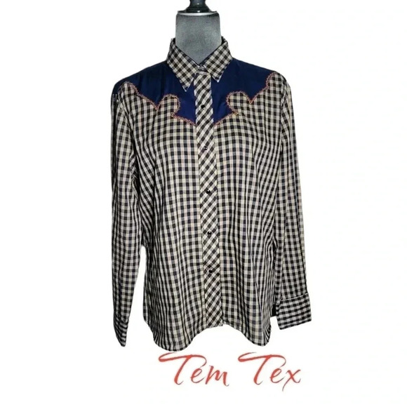 Vintage Tem Tex Shirt M NWOT - Picture 1 of 4